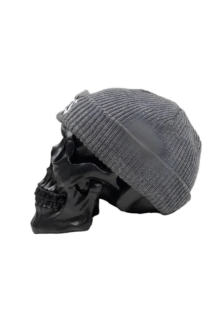 BILLY BONES CLUB SQUEALER RIB BEANIE - GREY