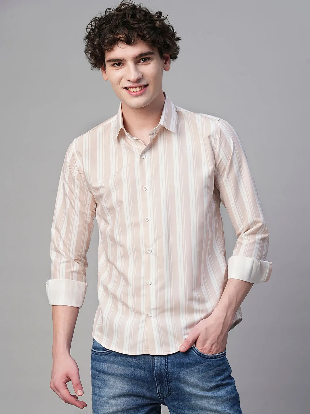 Caen Striped Shirts for Men