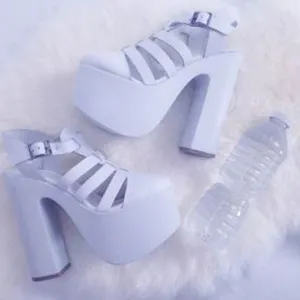 CHAELANY strap high heels