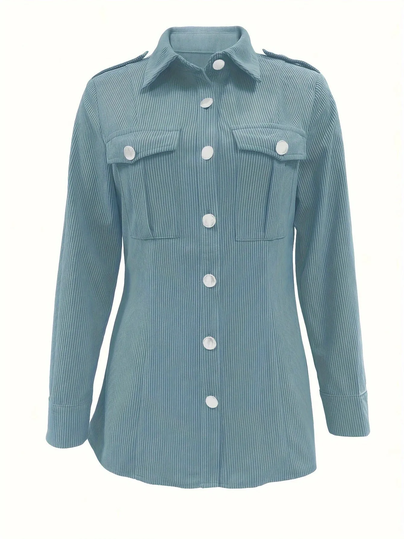 ELIRIS | Elegant Women's Corduroy Blazer with Butterfly Pockets