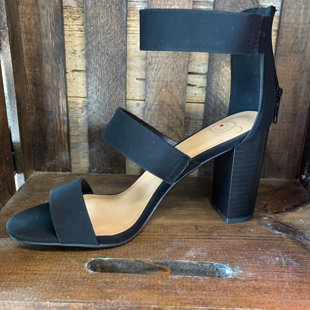 High Heel Dress Shoe Nutmeg-1B
