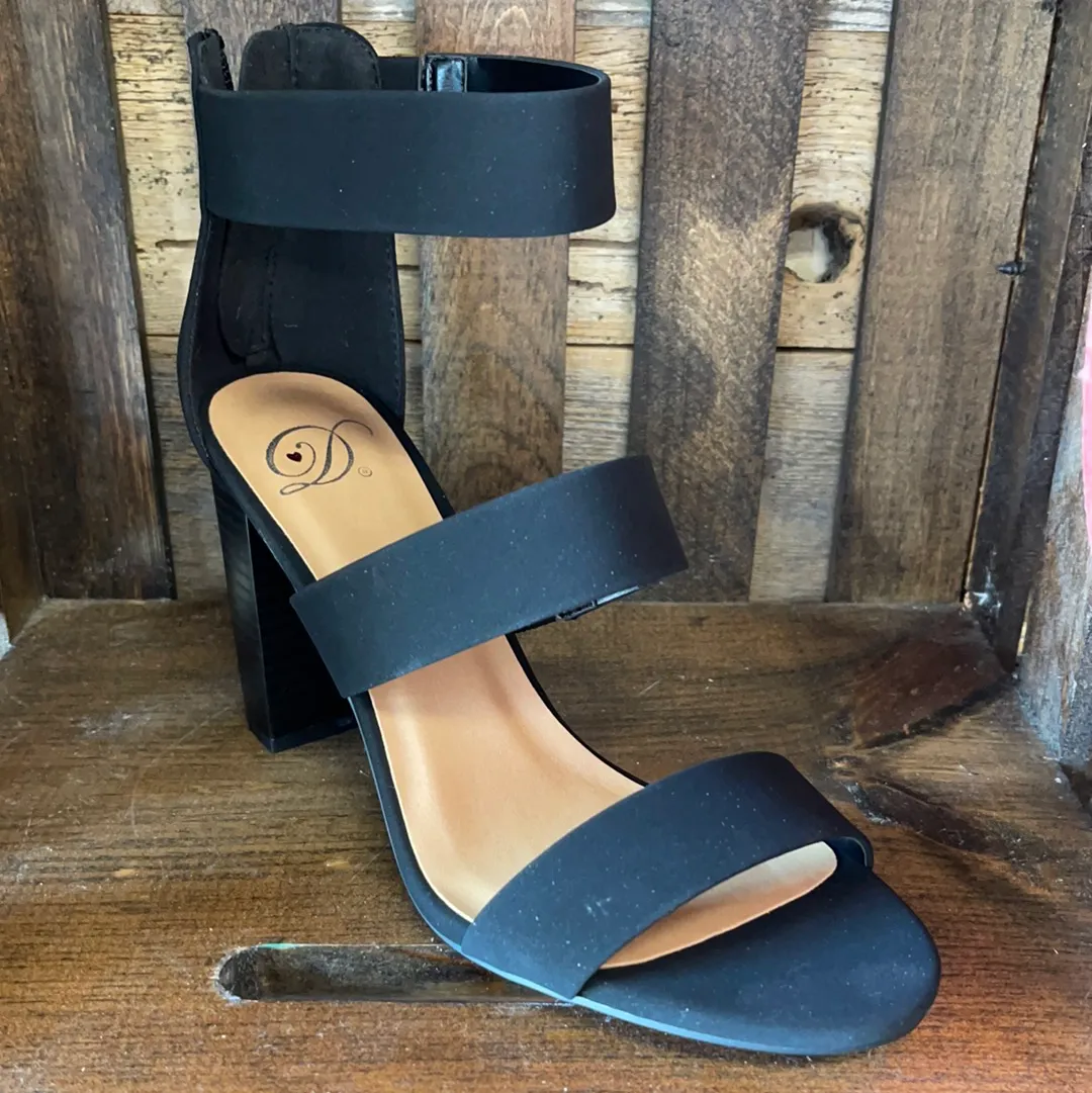 High Heel Dress Shoe Nutmeg-1B