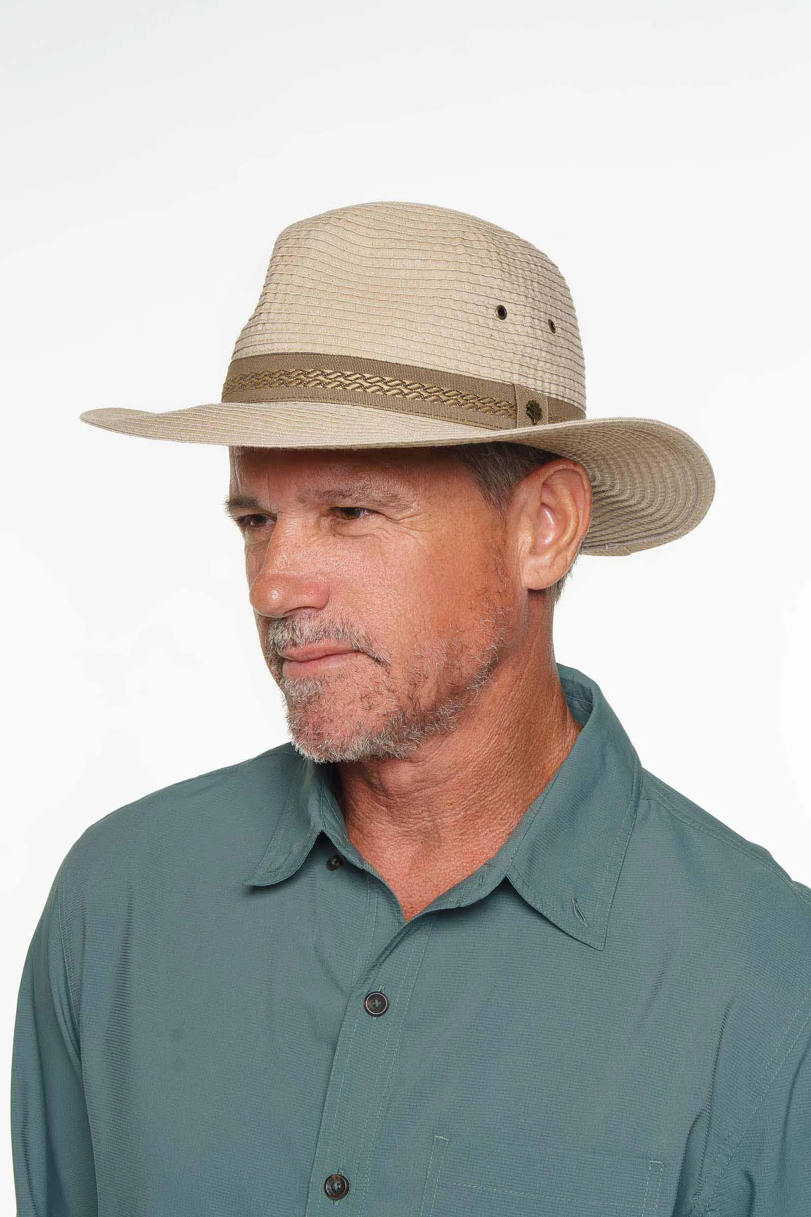 Holden Packable Travel Fedora | Khaki