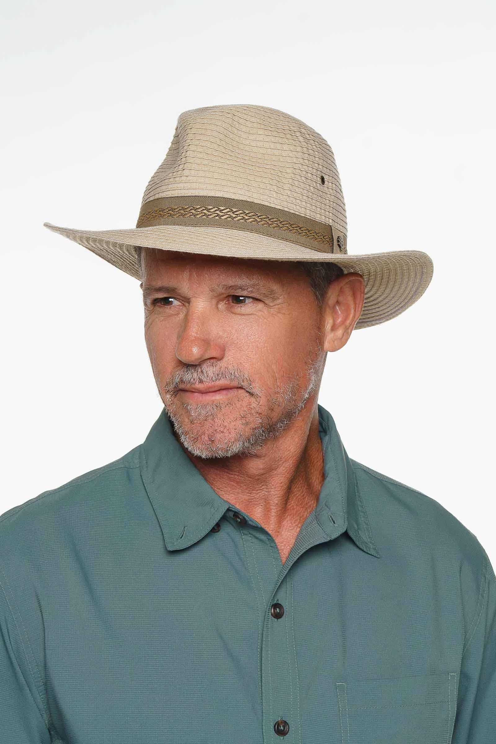 Holden Packable Travel Fedora | Khaki