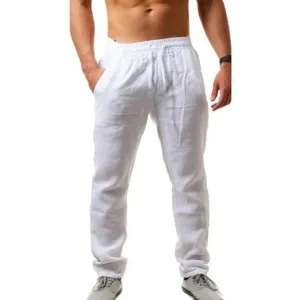 Men's FlexiFit Linen Trousers