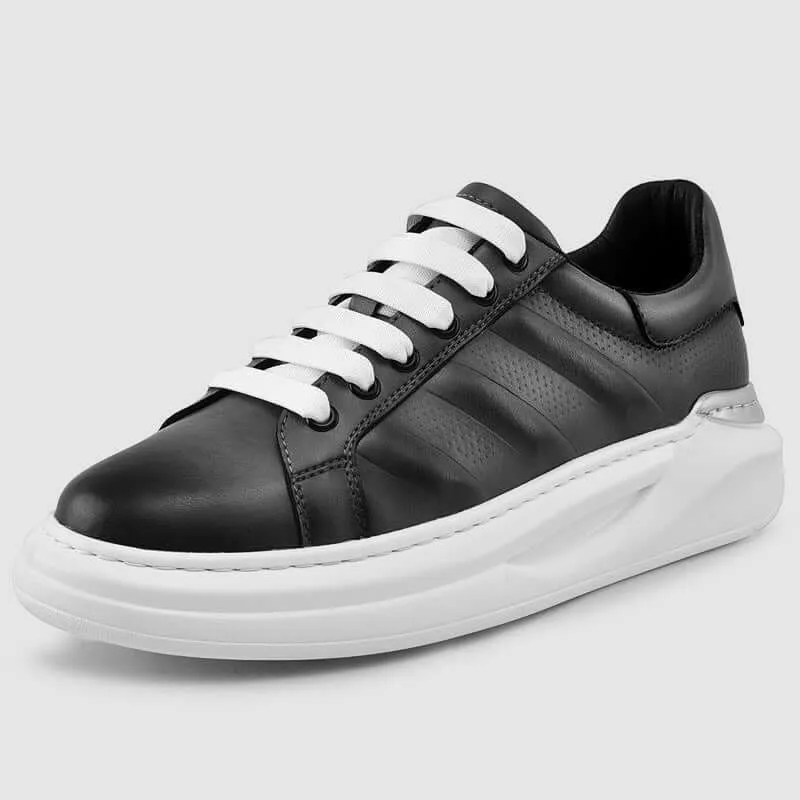 Men's Leather City Sneakers: Stylish & Comfortable Footwear