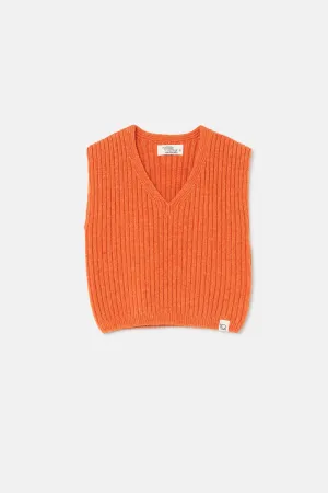Tricot baby vest