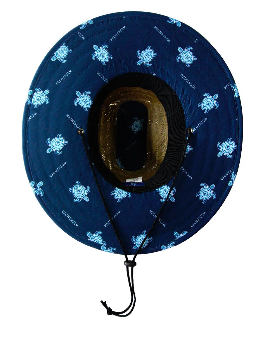 Turtle Tribe Straw Hat